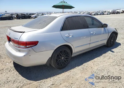 2004 Honda Accord Ex z USA, uszkodzony, nr VIN 1HGCM66554A094191